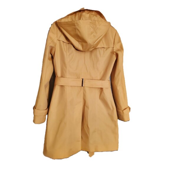 Calvin Klein XS Yellow Rain Trench Coat – Like New! - Picture 2 of 10